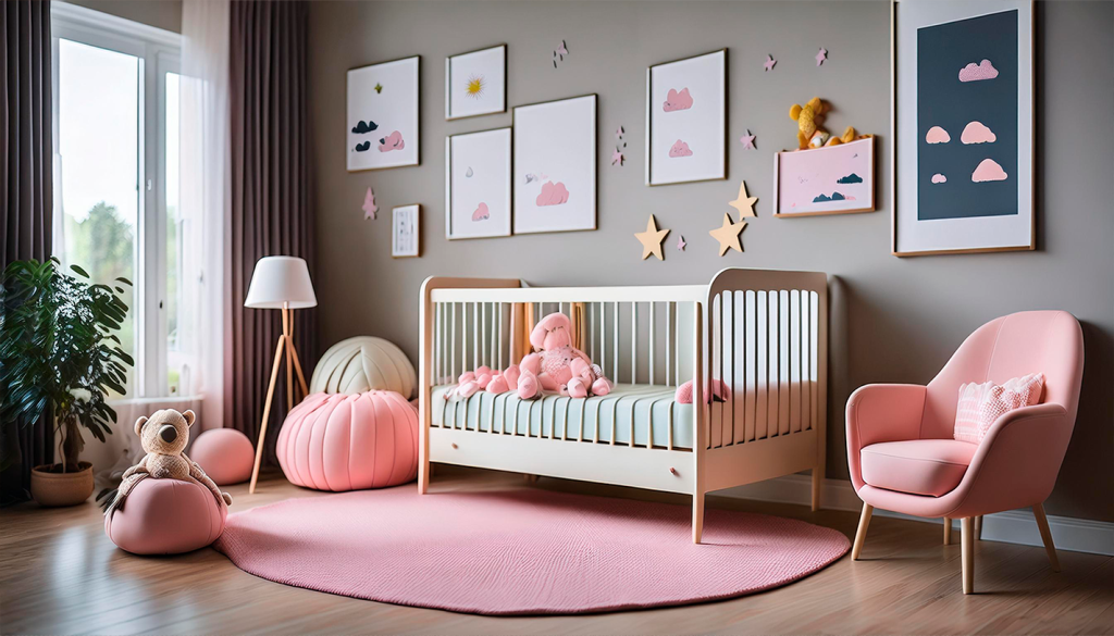 Tendências de temas para quarto de bebê menina