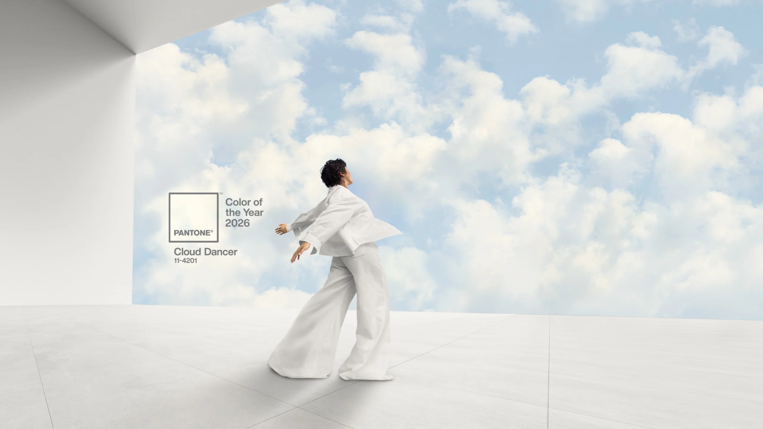 Cor do Ano 2026 Pantone: Cloud Dancer